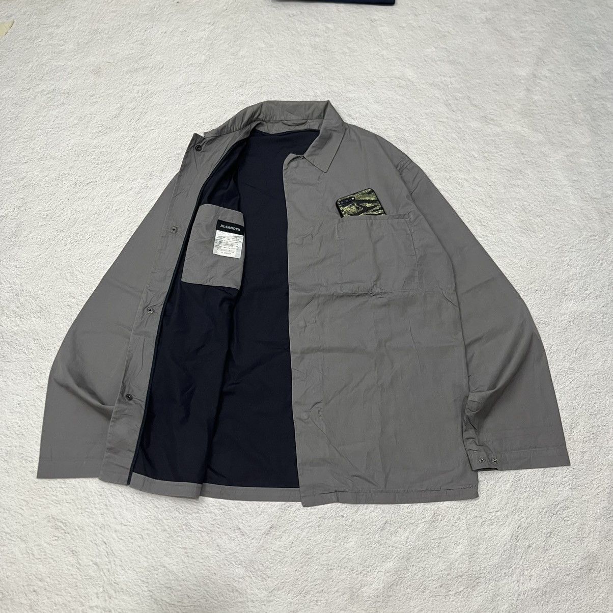 Jil Sander Jill Sander Overshirt Snap Button Size US L / EU 52-54 / 3 - 3 Thumbnail