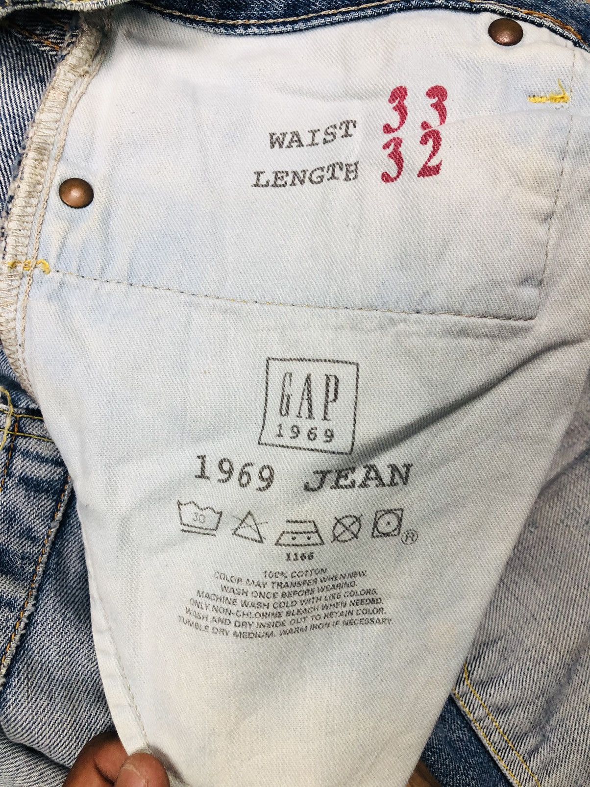 Gap Gap 1969 Jeans (35) Size US 31 - 16 Thumbnail