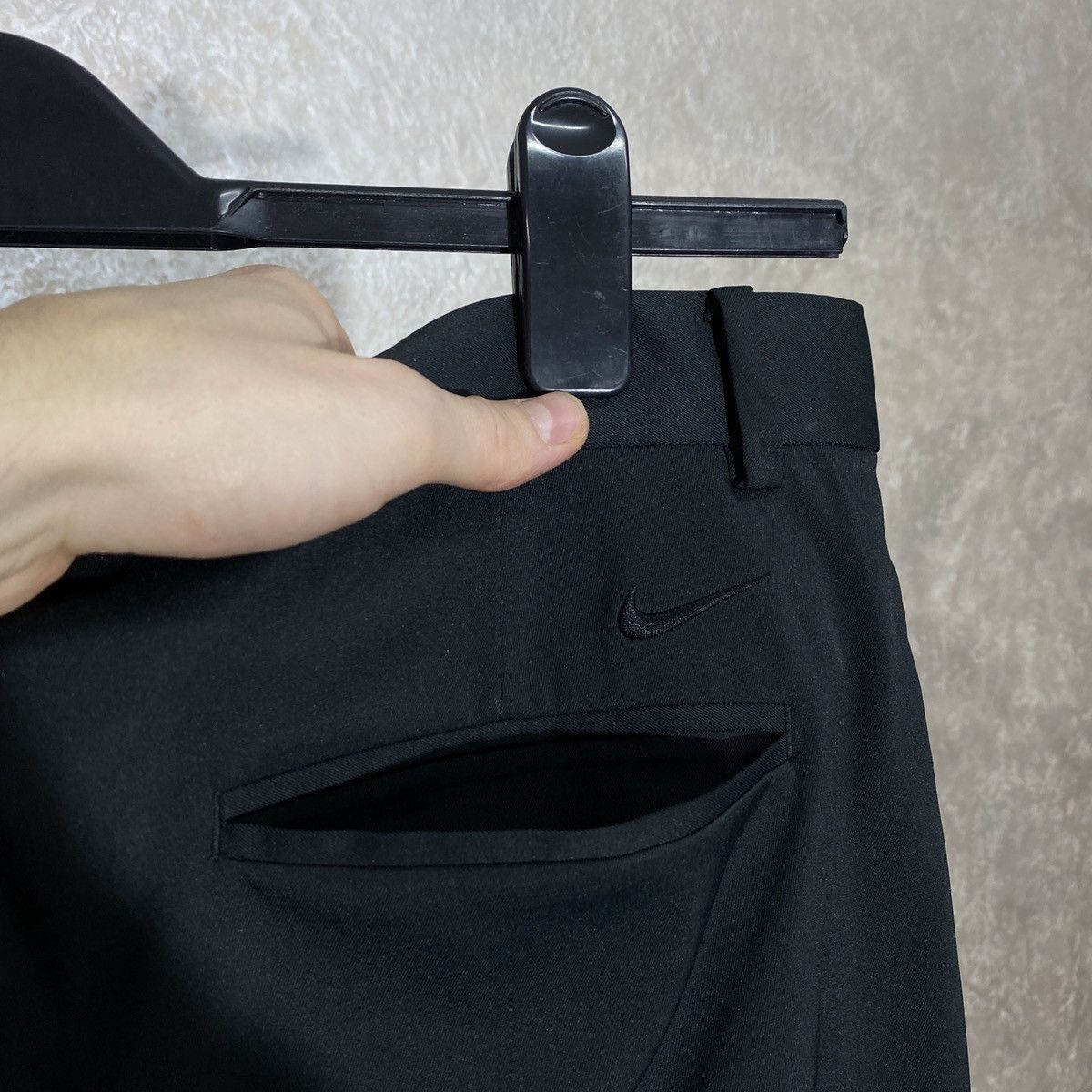 Nike × Vintage Y2K Nike Golf Wet Asphalt Vintage Straight Trousers Pant 00s Size US 34 / EU 50 - 8 Thumbnail