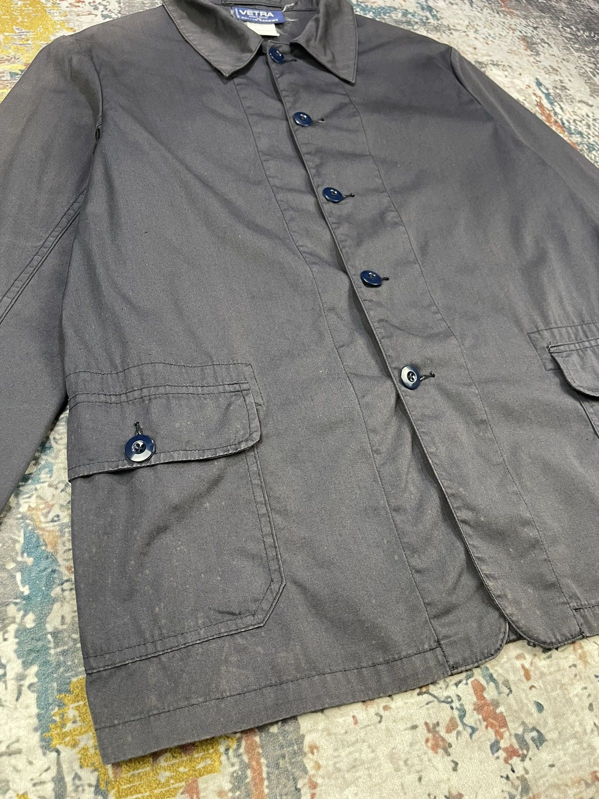 Vetra Vintage Vetra Marque Deposee Lightweight Chore Jacket Size US S / EU 44-46 / 1 - 4 Thumbnail