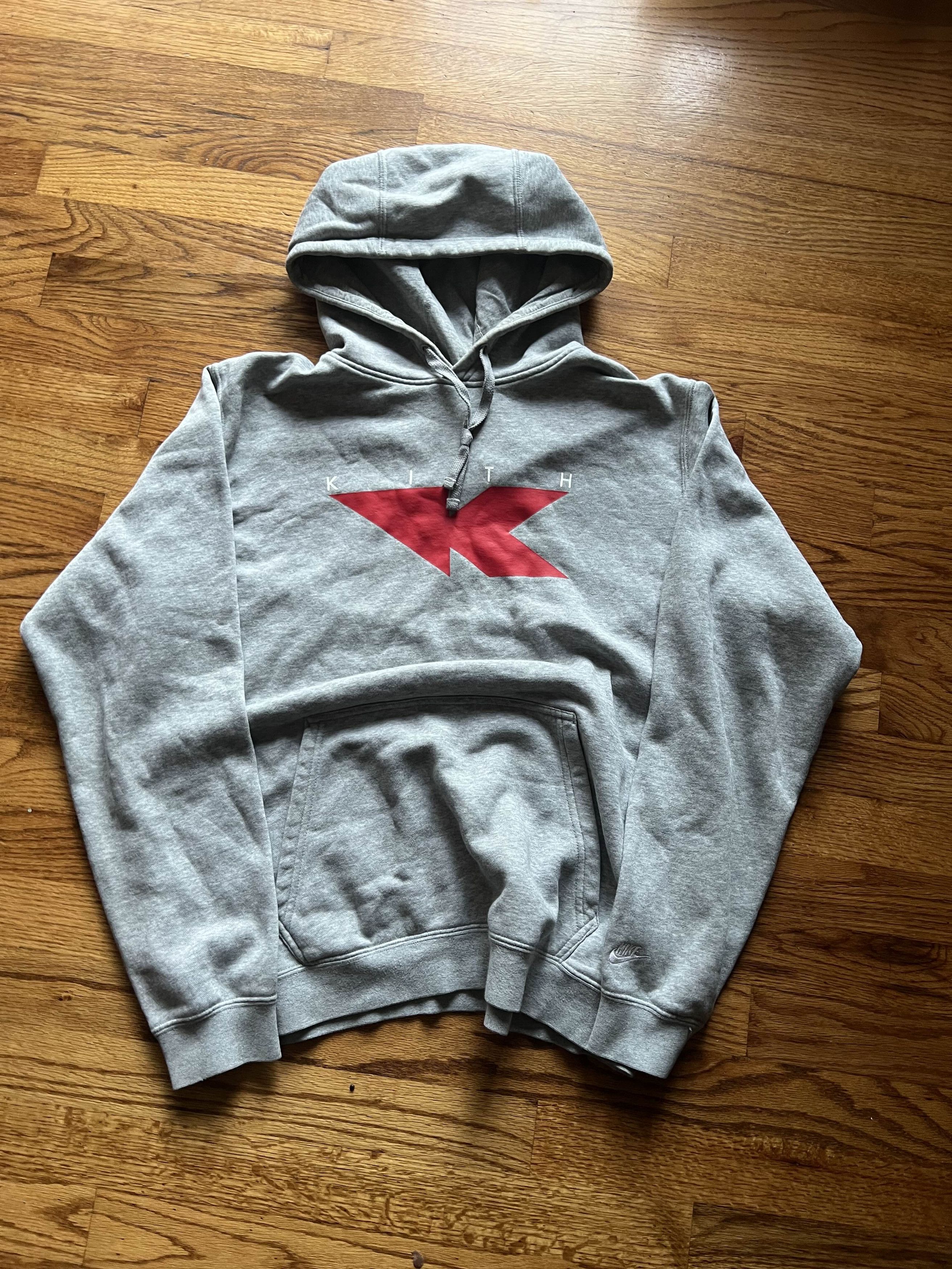 Kith × Nike Kith x Nike Flight Grey Hoodie SS17 Size US M / EU 48-50 / 2 - 1 Thumbnail