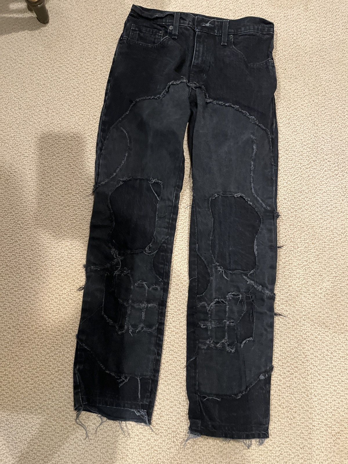 Other Black Demin Jeans Size US 29 - 1 Thumbnail
