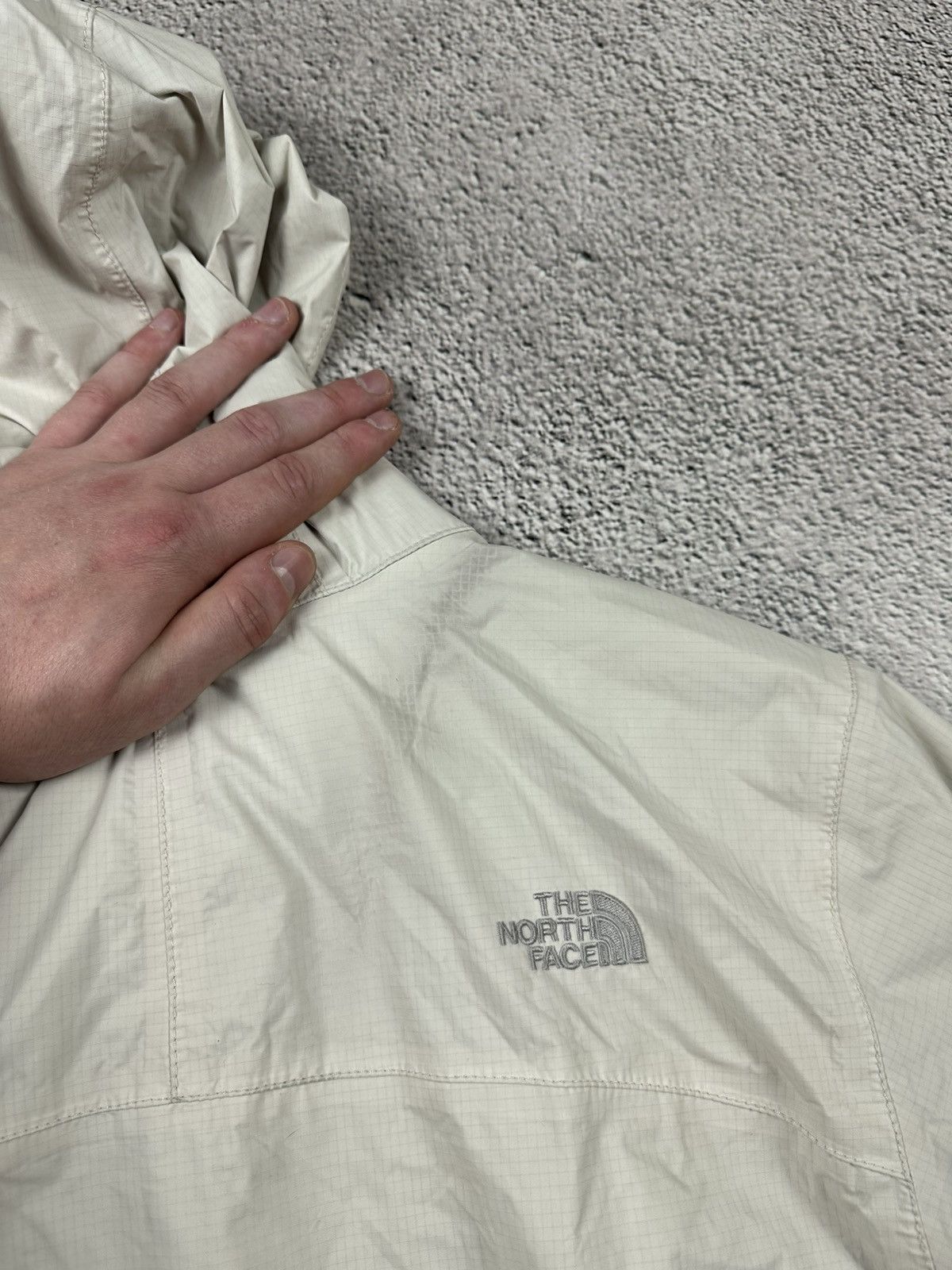 The North Face Vintage The North Face Rain Coat Puffer Jacket HyVent Washed Size M / US 6-8 / IT 42-44 - 19 Thumbnail