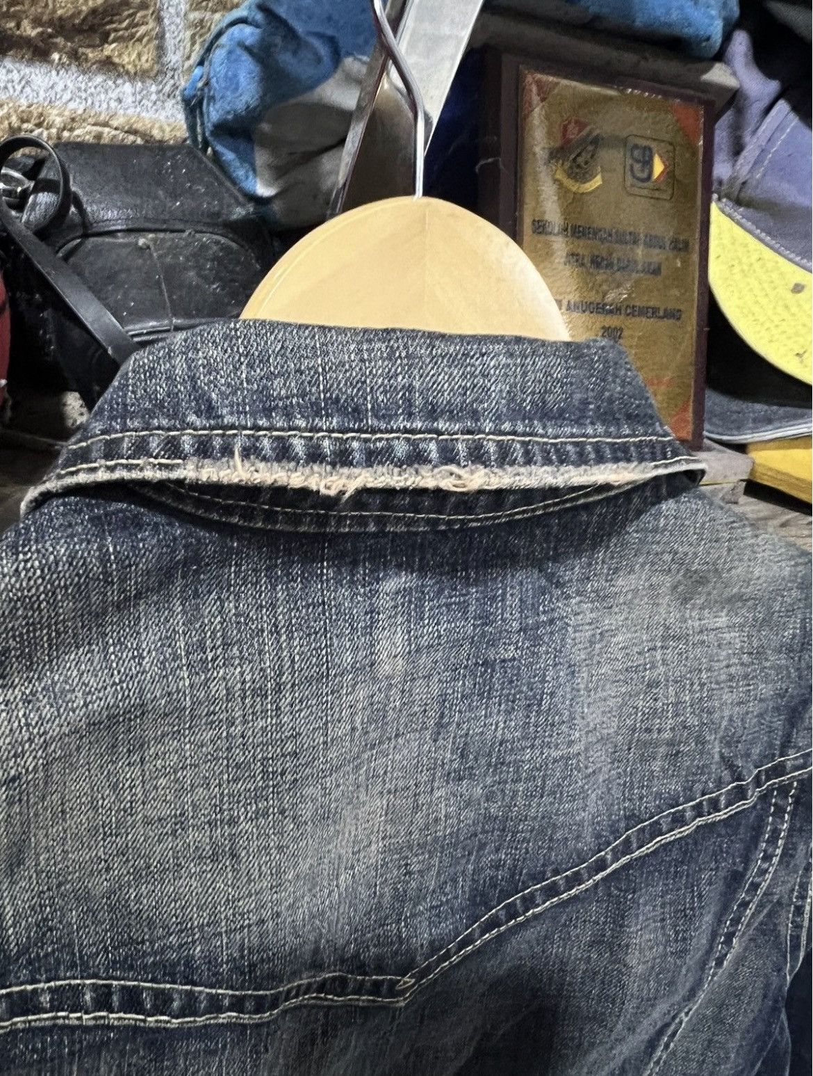 Levi's 🔥Vintage Levis Redloop Denim Jacket Size S / US 4 / IT 40 - 16 Thumbnail