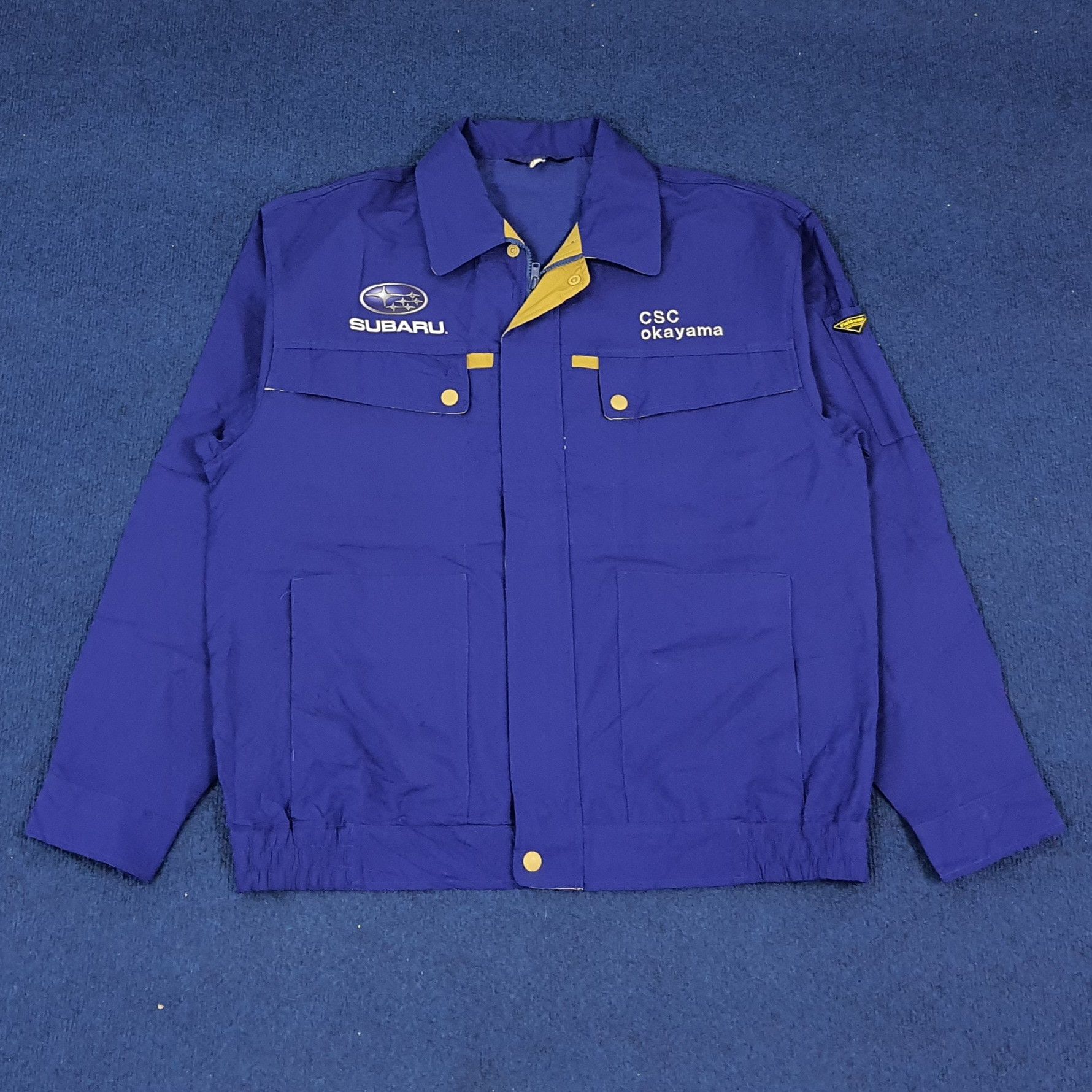 Japanese Brand × Vintage Vintage SUBARU Motorsports Racing Japan Brand Jacket Size US M / EU 48-50 / 2 - 3 Thumbnail