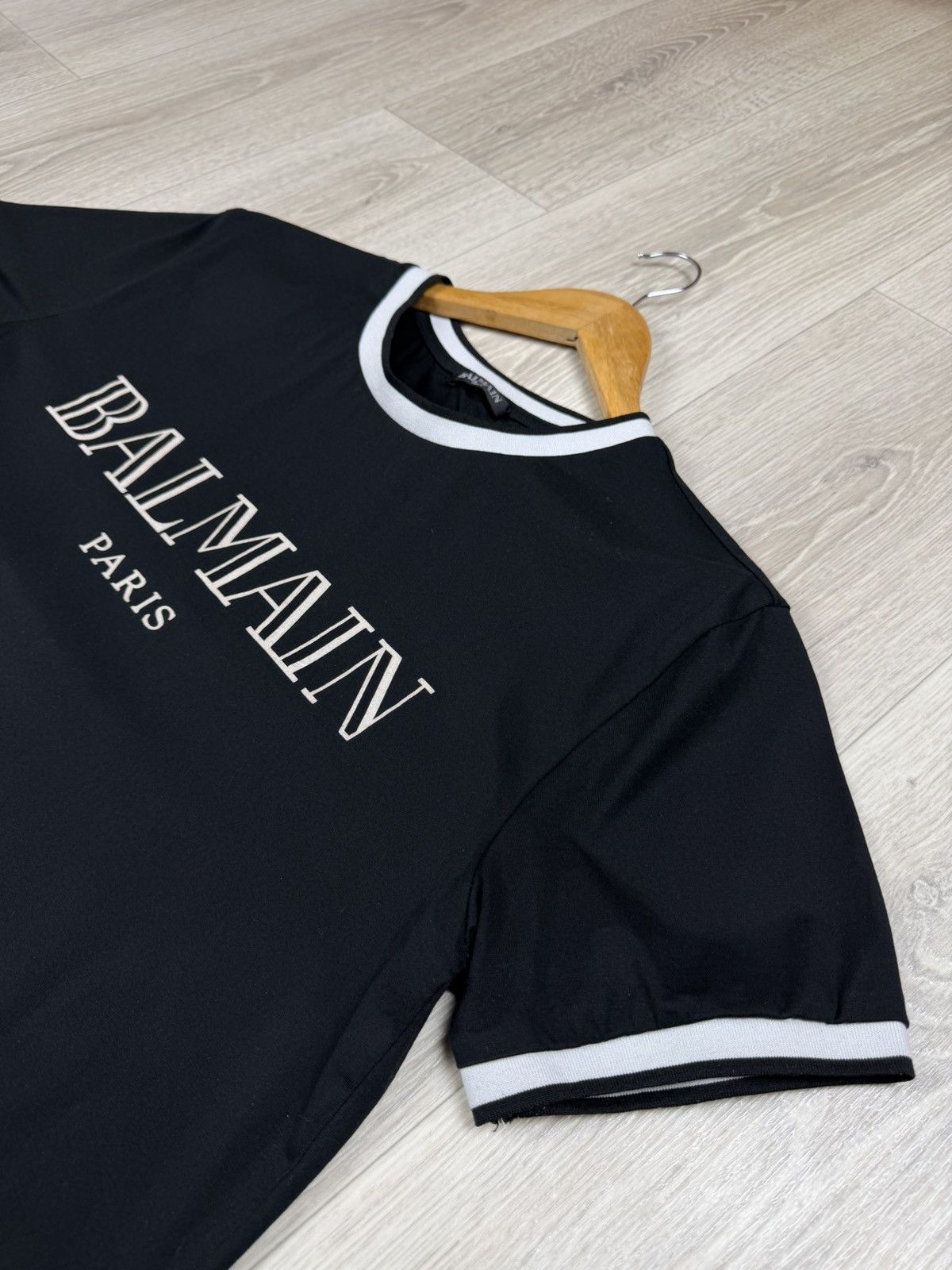 Balmain BALMAIN T-Shirt Big Logo Size US XL / EU 56 / 4 - 4 Thumbnail