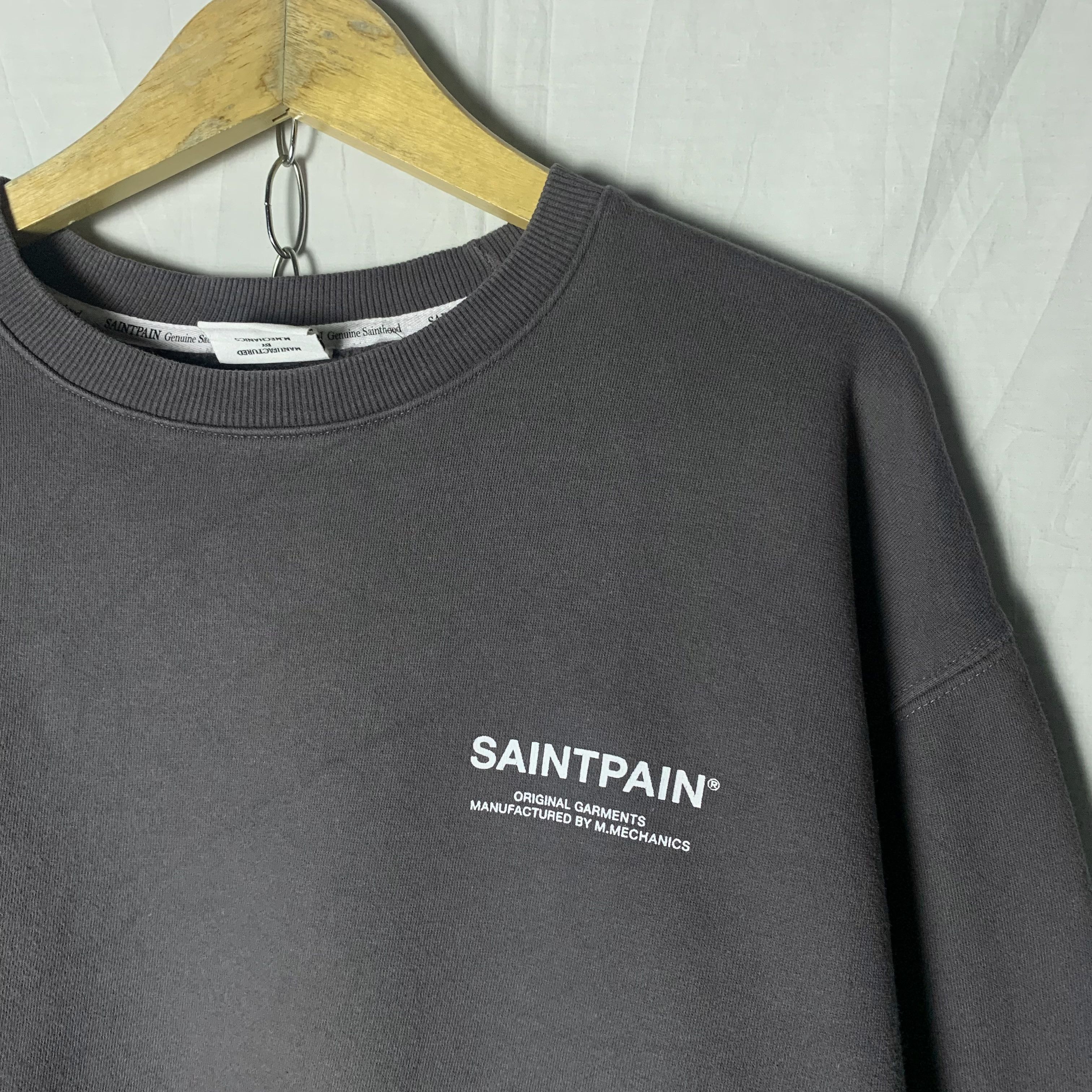 Japanese Brand Saintpain Streetwear Sweatshirt Crewneck Size US M / EU 48-50 / 2 - 4 Thumbnail