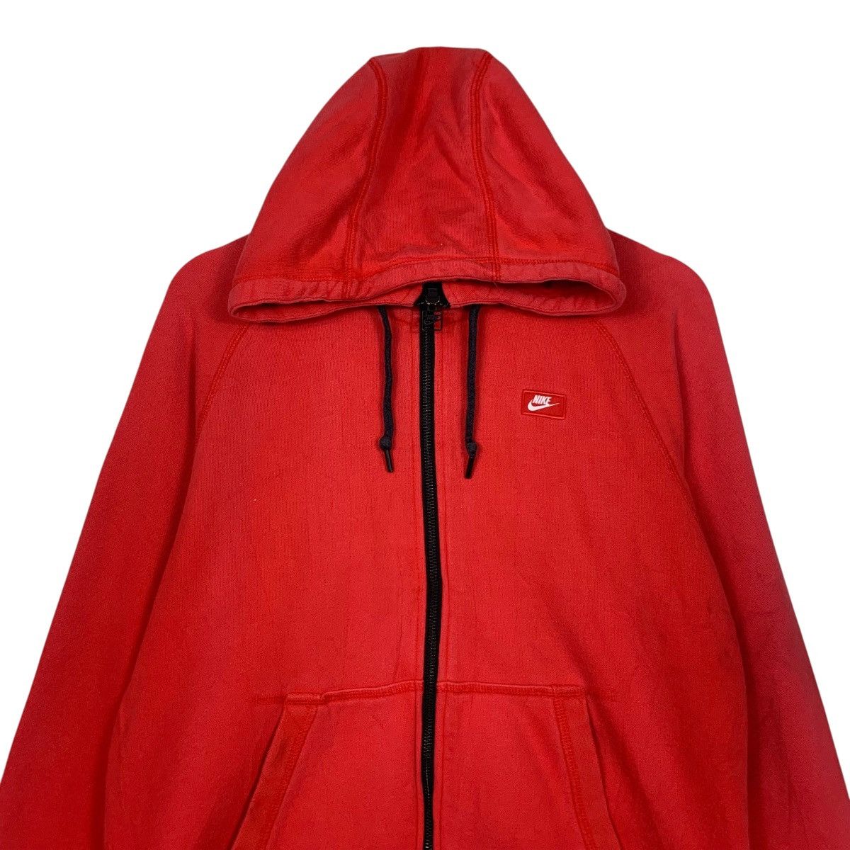 Nike NIKE Big Swoosh Logo Zipper Hoodie Sweatshirt #3616-C165 Size US L / EU 52-54 / 3 - 5 Thumbnail
