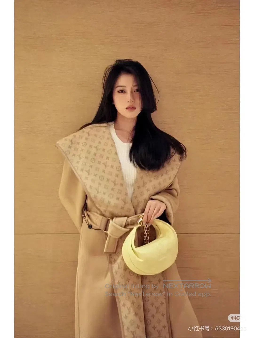 Louis Vuitton LV Monogram Bathrobe Coat. Size XS / US 0-2 / IT 36-38 - 9 Thumbnail