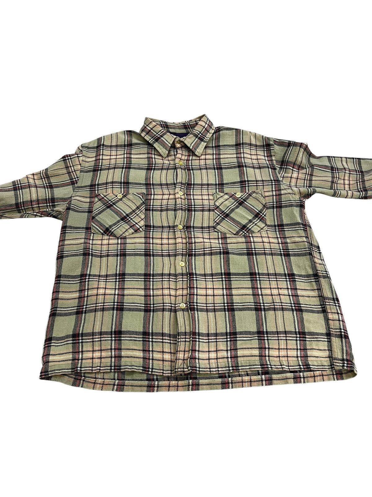 Needles Needles Boxy Cut 3/4 Sleeve Tartan Check Flannel Shirt Size US M / EU 48-50 / 2 - 9 Thumbnail