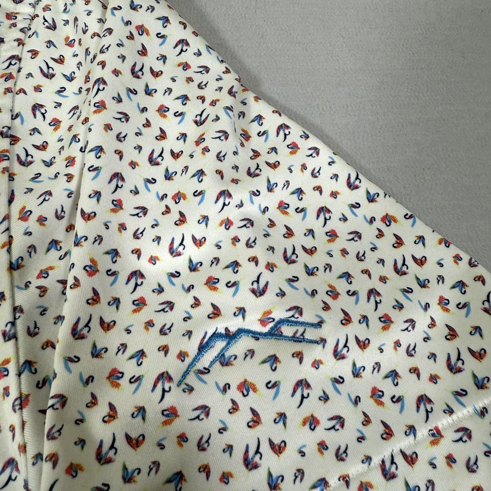 Peter Millar Peter Millar Shirt Polo Men XL White Summer Comfort Golf Fly Fishing Performance Size US XL / EU 56 / 4 - 4 Thumbnail
