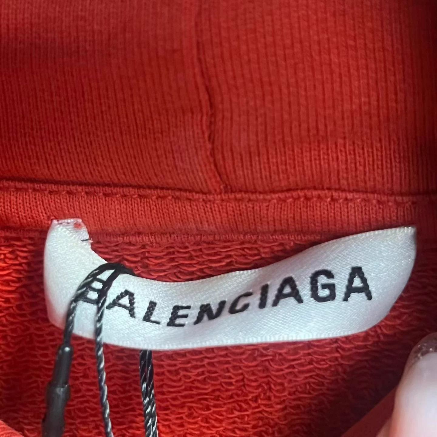 Balenciaga Balenciaga Classic Red Coca-Cola Wave Hoodie XS Size US XS / EU 42 / 0 - 3 Thumbnail