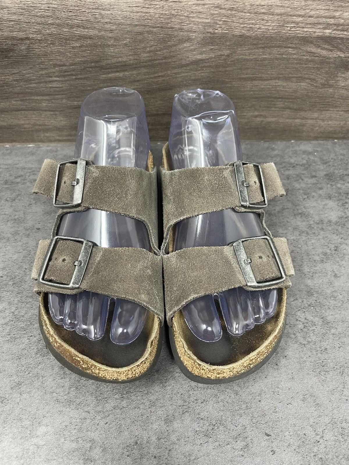 Birkenstock Birkenstock Arizona Suede Sandals Womens Size 6 (37) Slip On Size US 6 / IT 36 - 3 Thumbnail