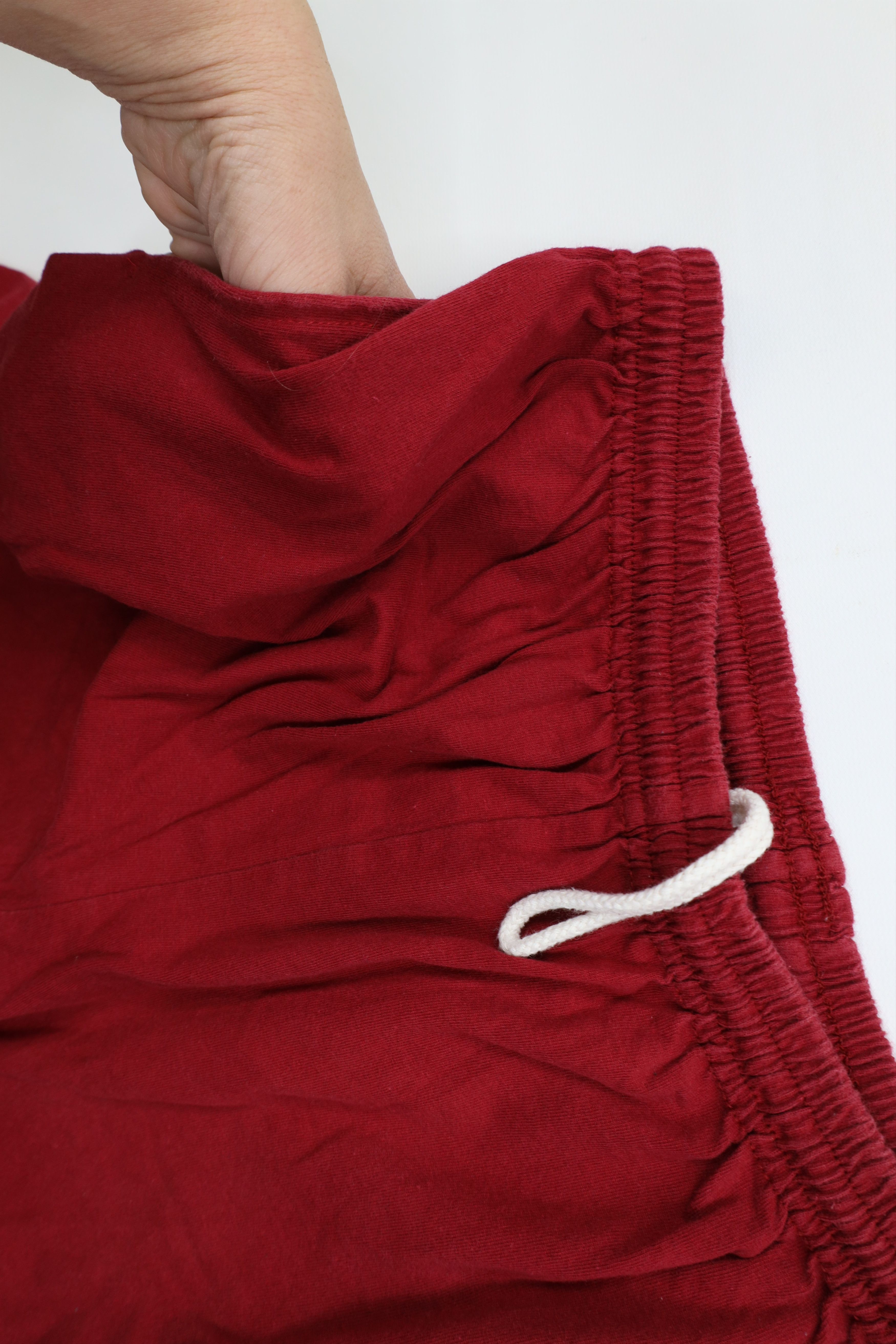 Vintage Vintage 90s Bike Blank Above Knee Shorts Red Cotton USA Size US 34 / EU 50 - 5 Thumbnail