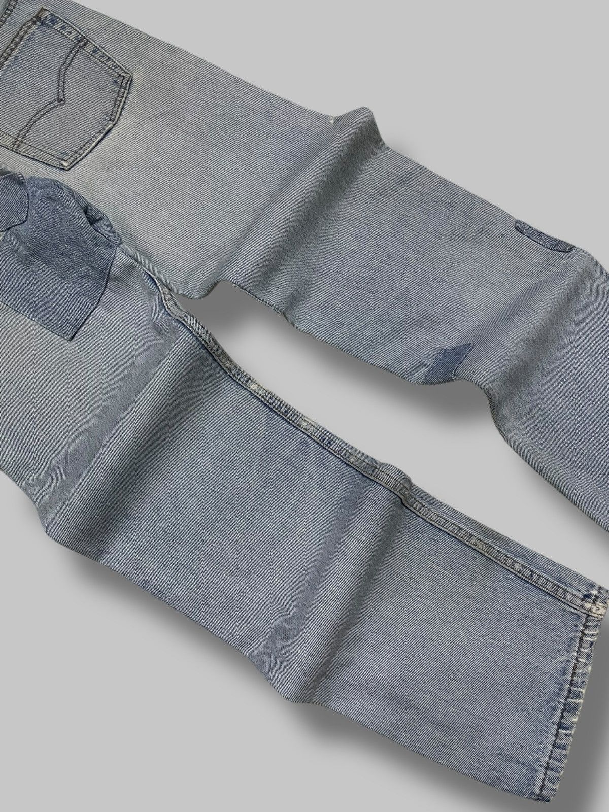 Levi's Vintage Clothing Vintage 1990s Designer Levis 501 Patchwork Classic Denim Size US 30 / EU 46 - 14 Thumbnail