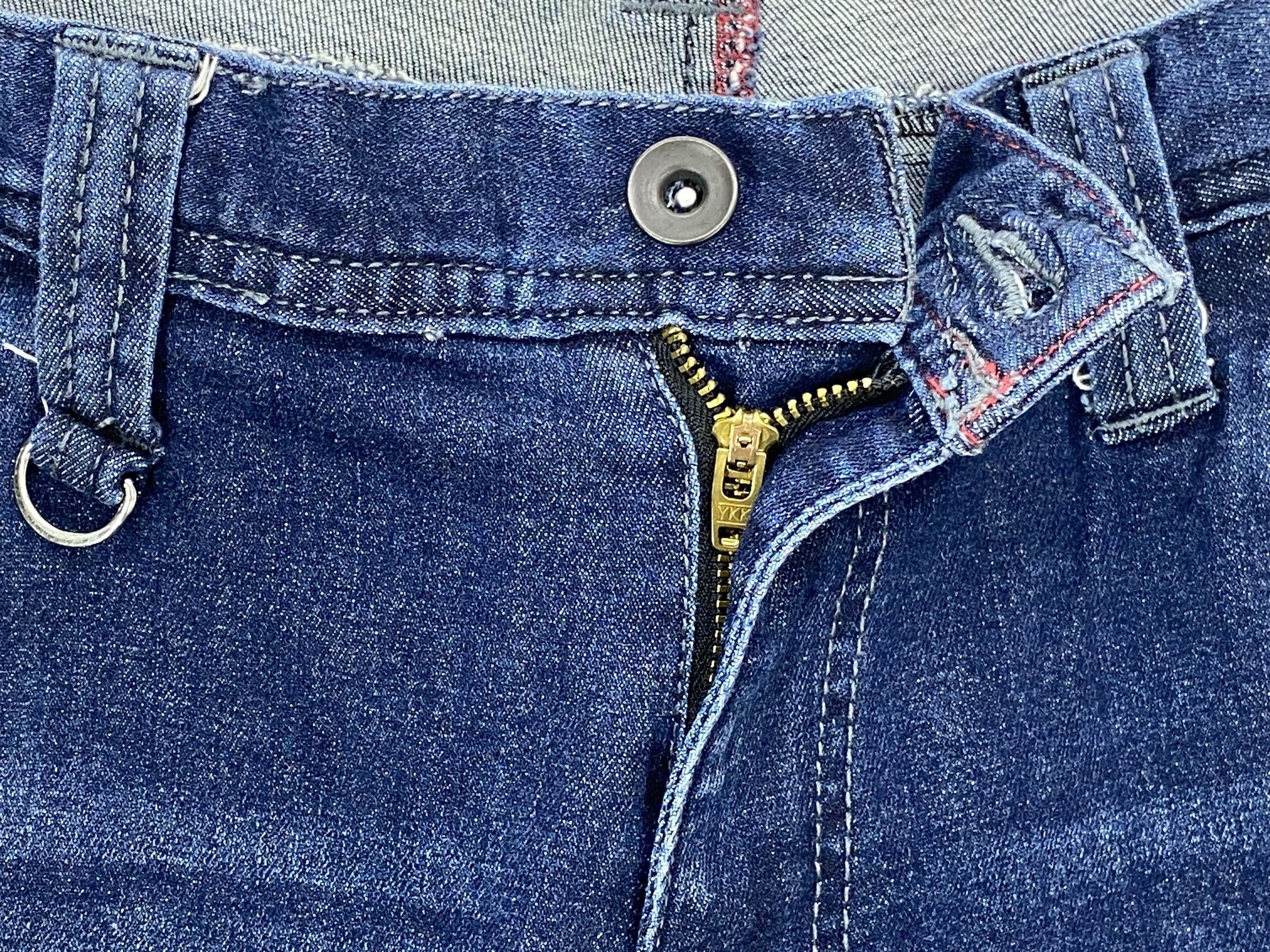 Japanese Brand Blue B Hip Hop Skateboard Jeans Embroided Baggy Jeans Size US 34 / EU 50 - 2 Thumbnail