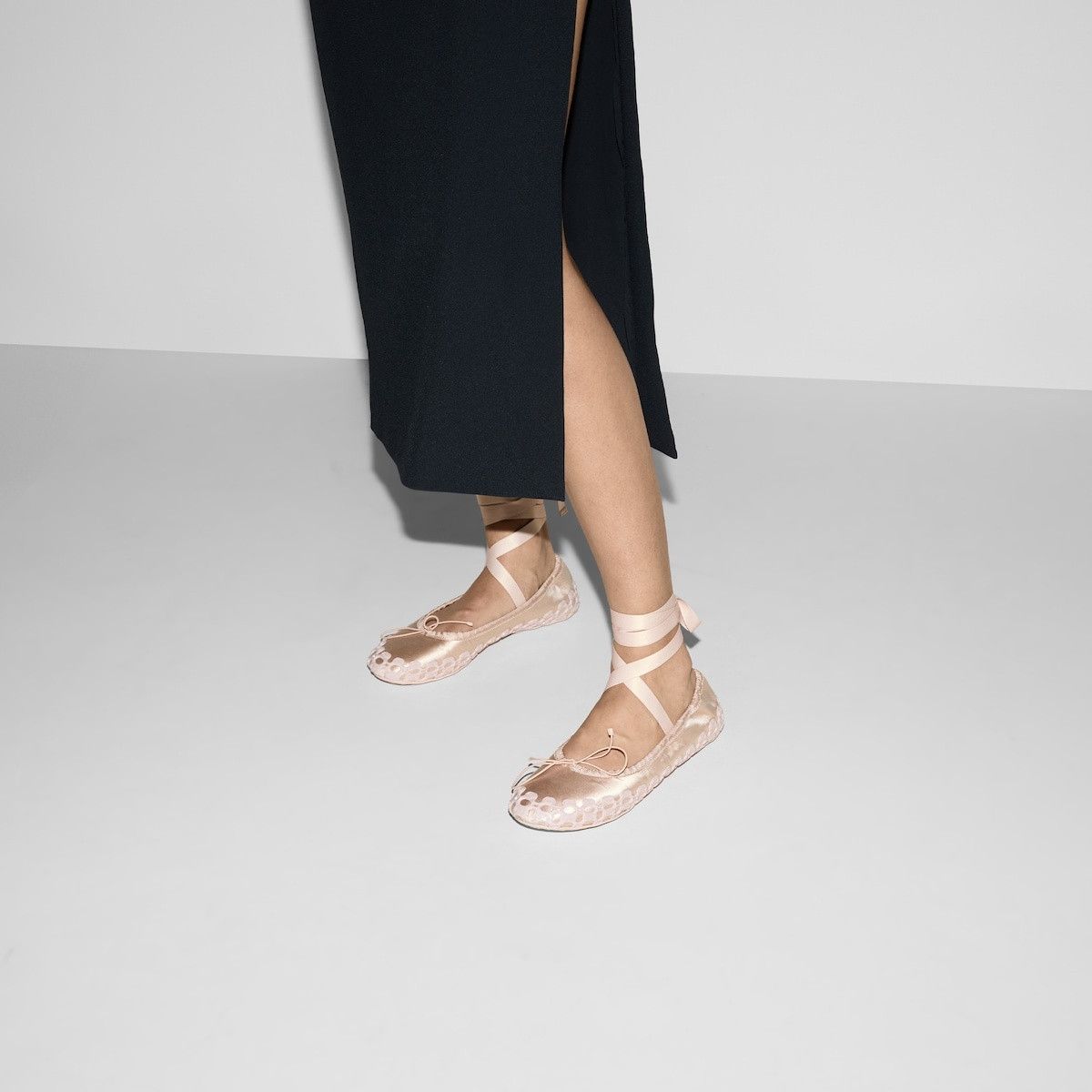 Gucci oc11z1025 Cub3d Ballet Flats in Pink Size US 7.5 / IT 37.5 - 3 Thumbnail