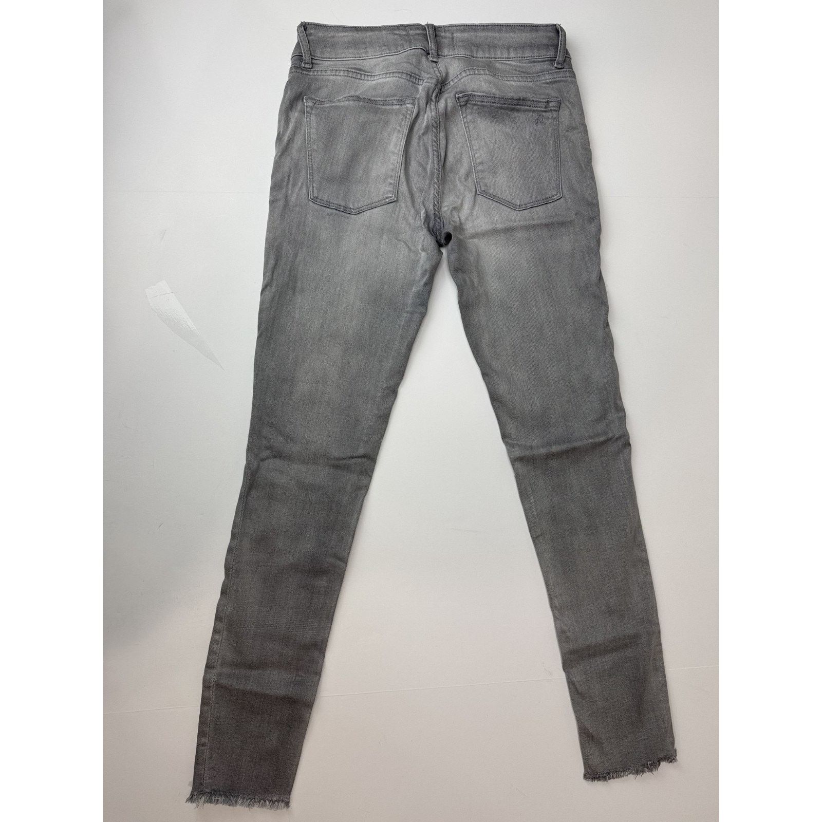 DL1961 DL1961 Jeans Emma Power Legging Gray Whisker Wash Grunge 28 Size 28" / US 6 / IT 42 - 2 Thumbnail