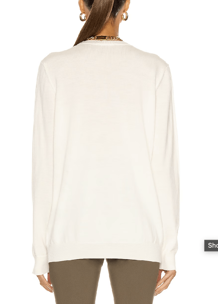 New! Wardrobe NYC Off-White Sweater