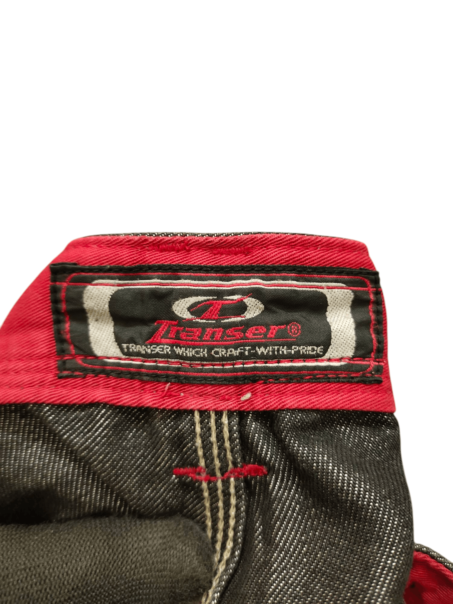 Japanese Brand Baggy Jeans Transer Japan 8 Pocket Distress Denim Pants Jnco Size US 32 / EU 48 - 12 Thumbnail