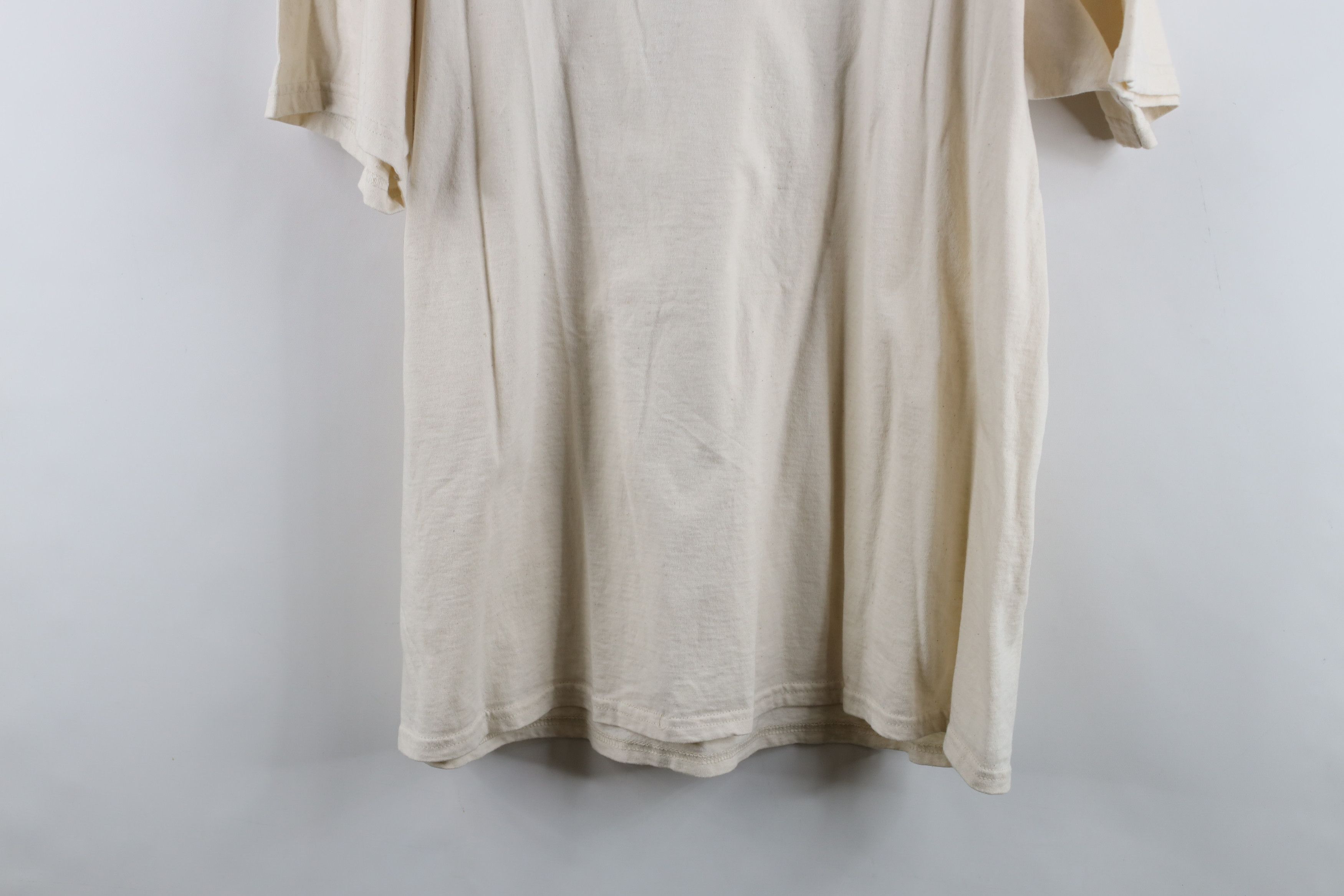 Vintage Vintage 90s Streetwear Dog Puppy Short Sleeve T-Shirt Beige Size XL / US 12-14 / IT 48-50 - 14 Thumbnail