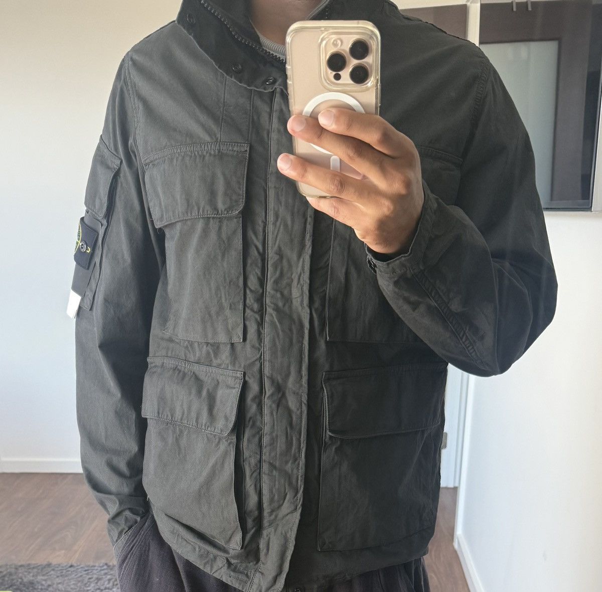 Stone Island Stone island Canvas Field Jacket Size US S / EU 44-46 / 1 - 3 Thumbnail