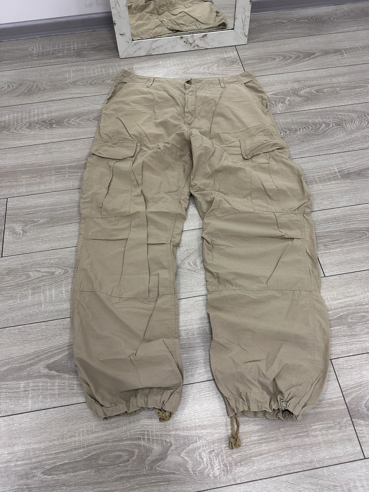 Carhartt Carhartt Nylon Vintage Baggy Cargo Pants Size US 36 / EU 52 - 3 Thumbnail