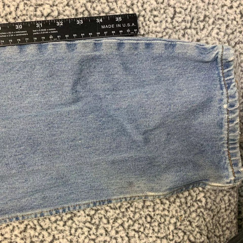 Levi's Levi's 556 Jeans Men 38x30 Straight Leg Mid Rise Denim Pants Size US 38 / EU 54 - 5 Thumbnail