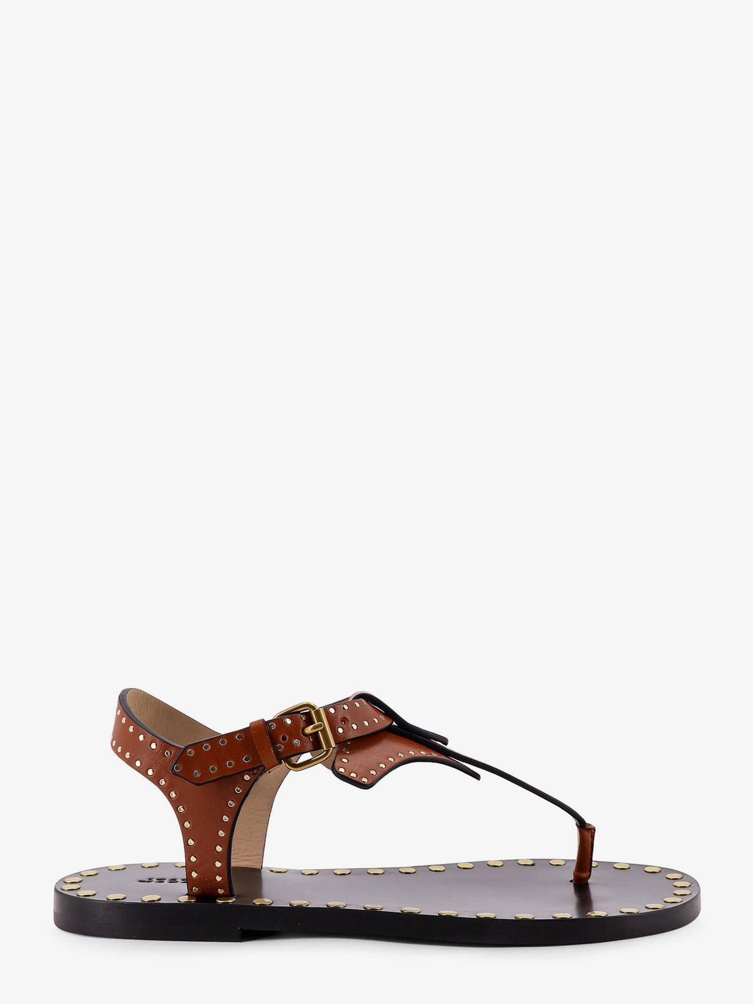 Isabel Marant Joonya Flat Leather Sandals Size US 8 / IT 38 - 1 Thumbnail