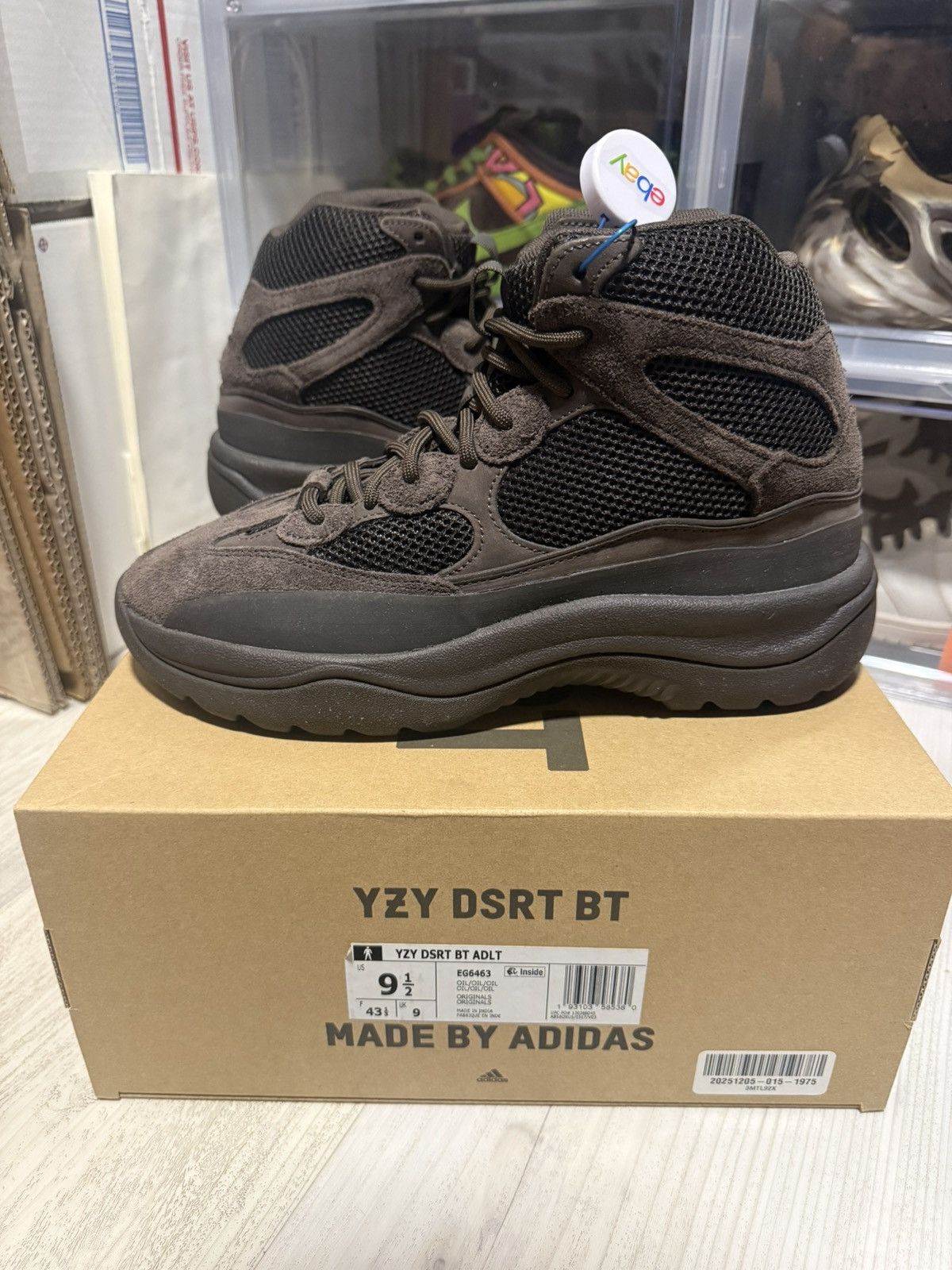 Adidas  Kanye West Yeezy Desert Boots Oil | Grailed