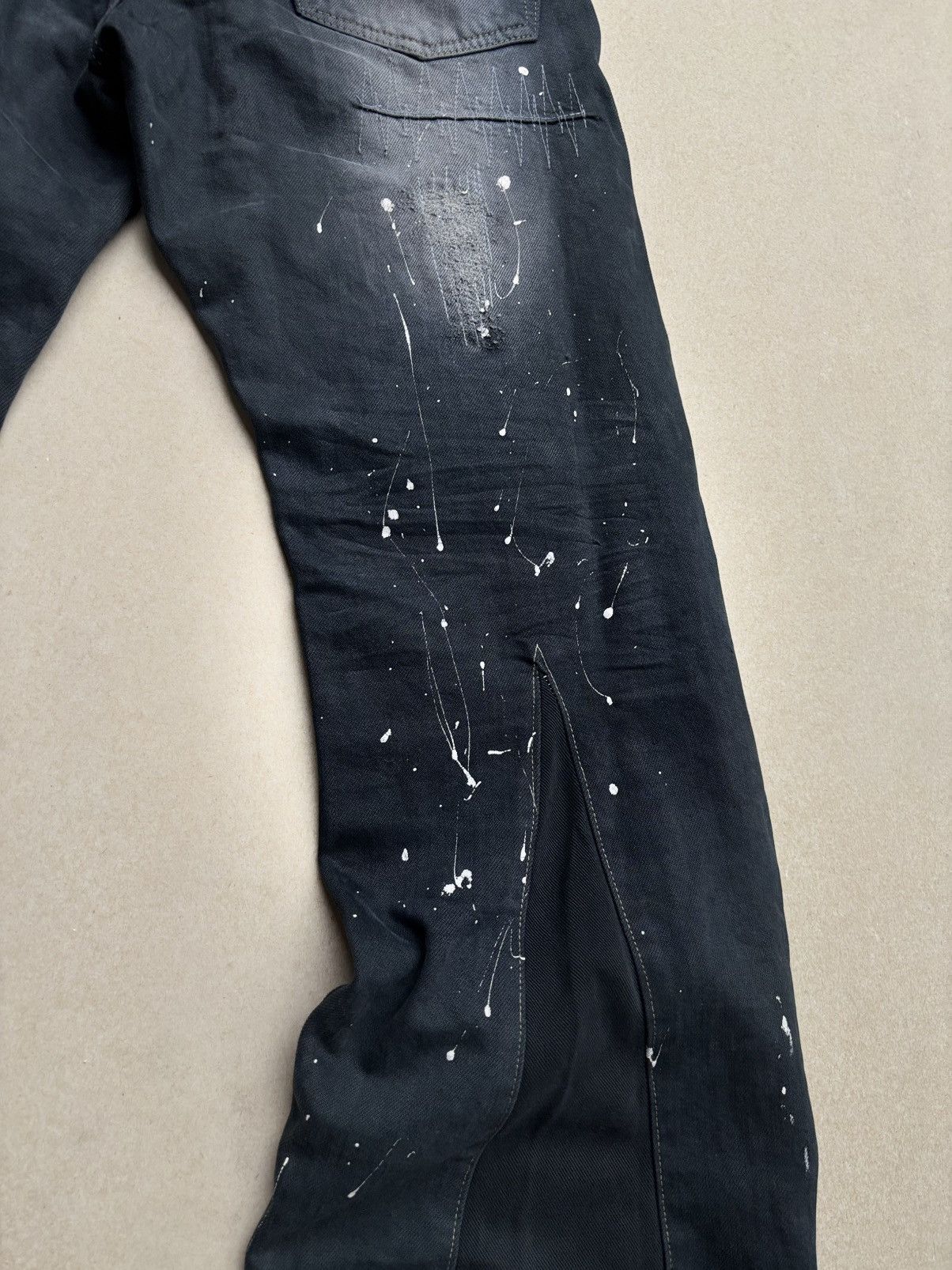 Japanese Brand TAKEO KIKUCHI distressed flare jeans Size US 28 / EU 44 - 7 Thumbnail