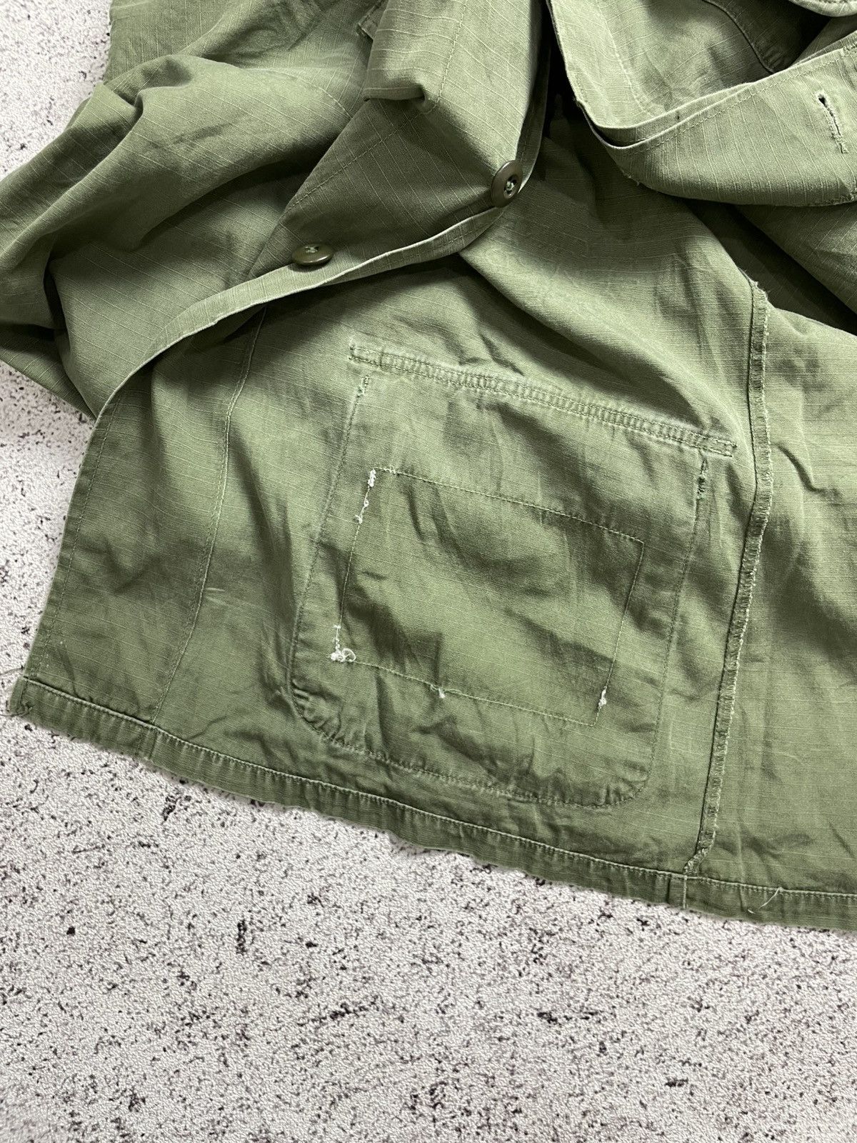 Ed Hardy Vintage US Army Ed Hardy Military Jungle Fatigue Jacket Size US M / EU 48-50 / 2 - 10 Thumbnail