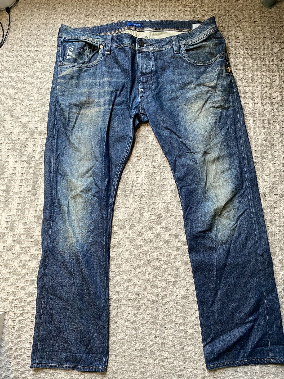 G-Star G Star Raw 5204 Jeans Size US 40 / EU 56 - 1 Thumbnail