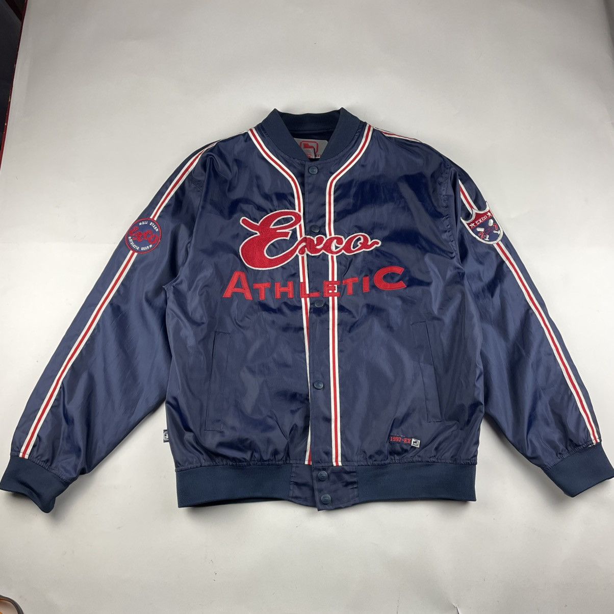 Other Vintage Y2K EXCO Athletic Chainstitch Jacket Windbreaker XL Size US XL / EU 56 / 4 - 1 Thumbnail