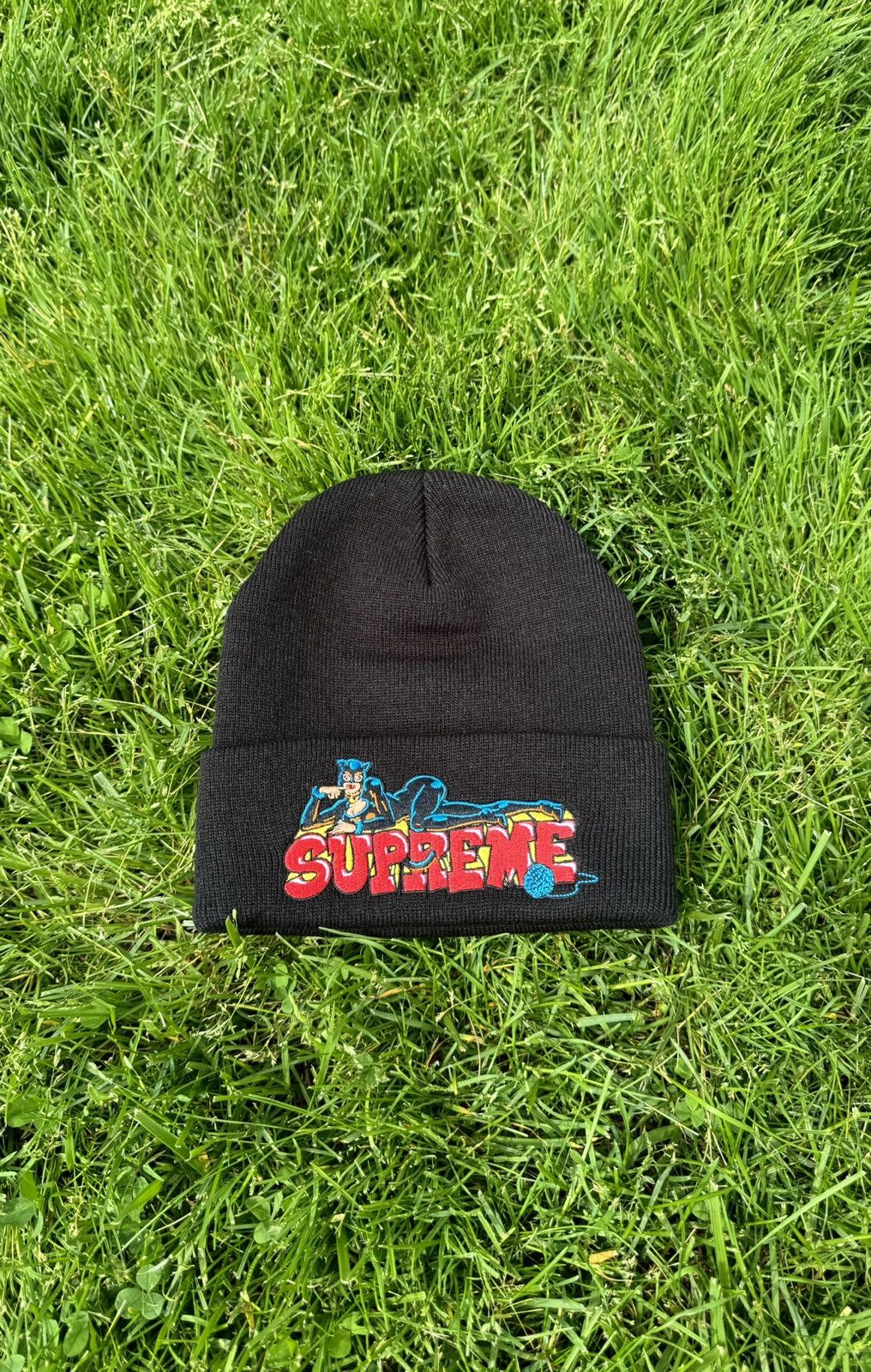 【メーカー包装済】 Supreme Supreme Catwoman Beanie Black FW22 GB | Grailed 帽子