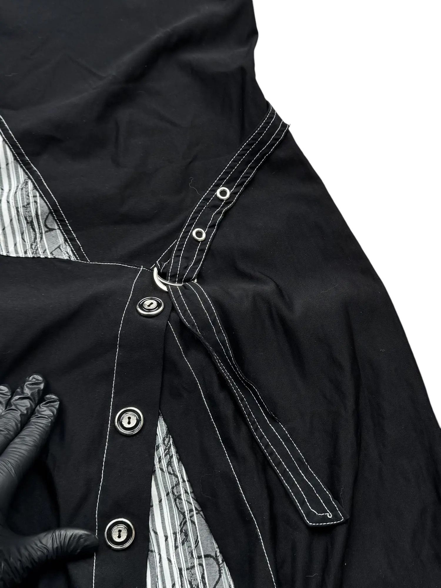 Vintage Hybrid Dress With Strap From The 90s(V75) Size L / US 10 / IT 46 - 4 Thumbnail