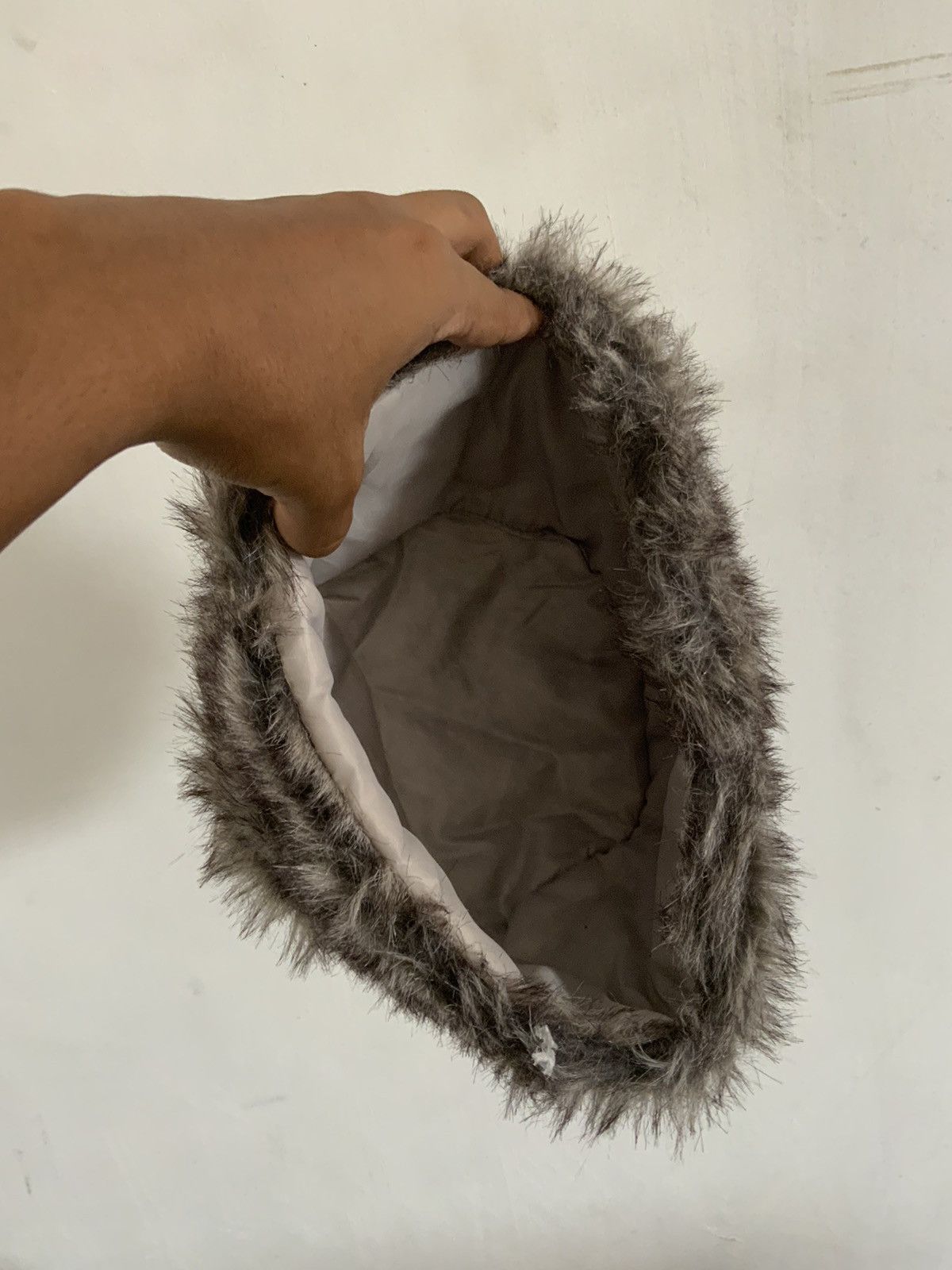 Japanese Brand Mohair Faux Fur Winter Session Bucket Hat Cap Size ONE SIZE - 7 Thumbnail