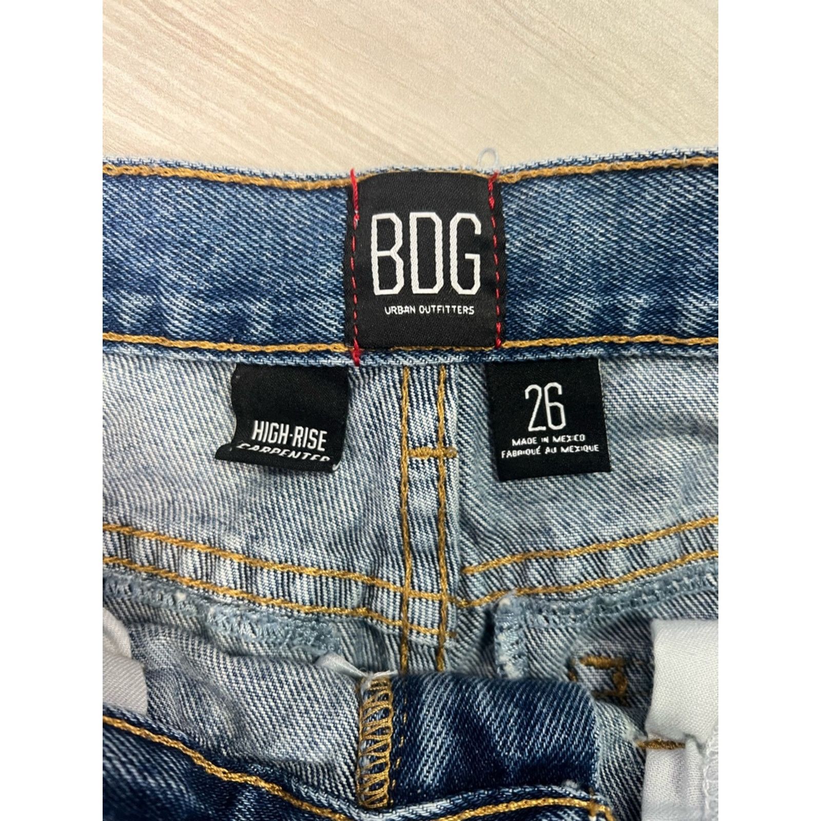 Bdg BDG Double Knee Carpenter Distressed Jeans Size 26" / US 2 / IT 38 - 3 Thumbnail