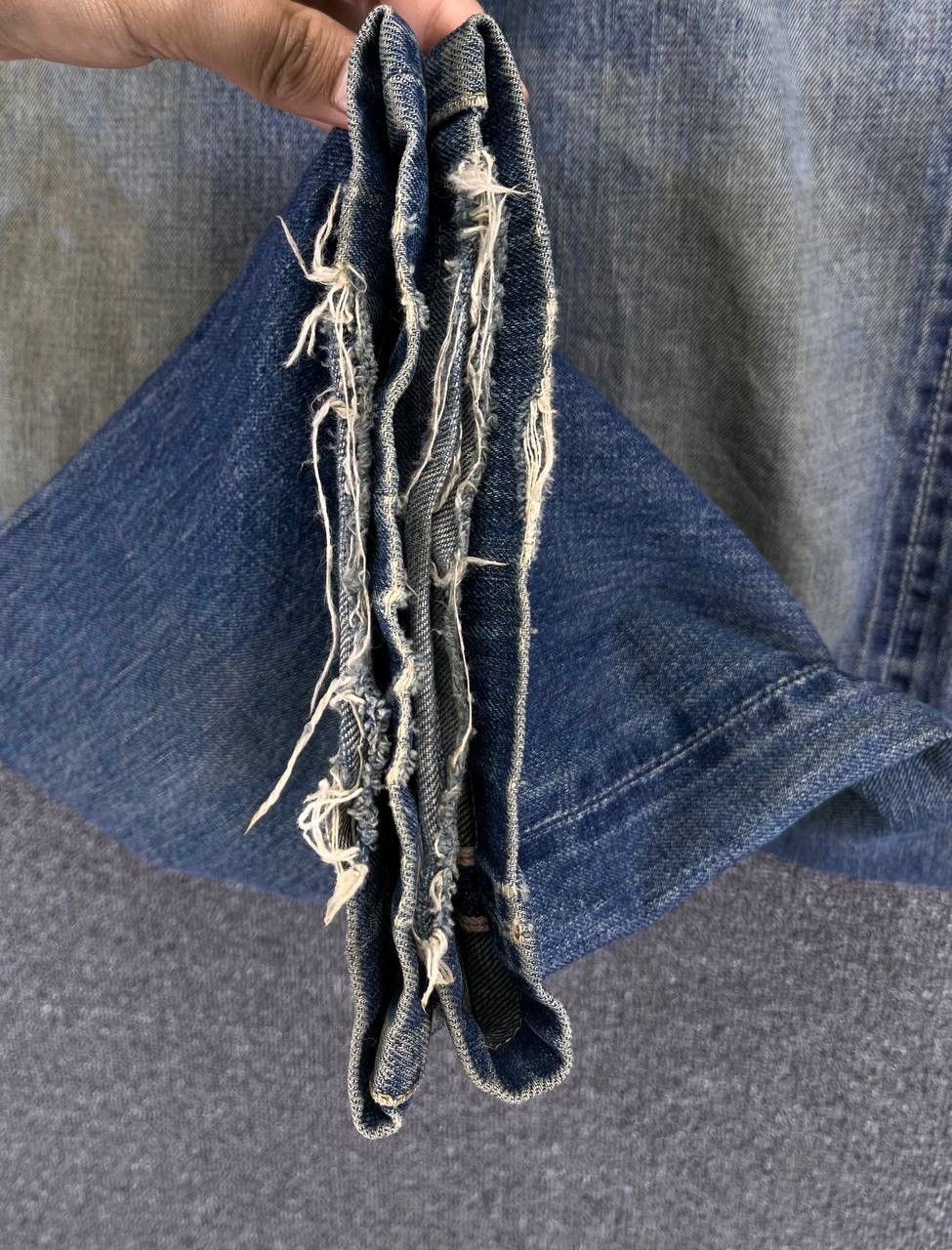 Levi's Vintage 90’s LEVIS 702xx Big E Selvedge Redline Buckle Back Size US 29 - 13 Thumbnail