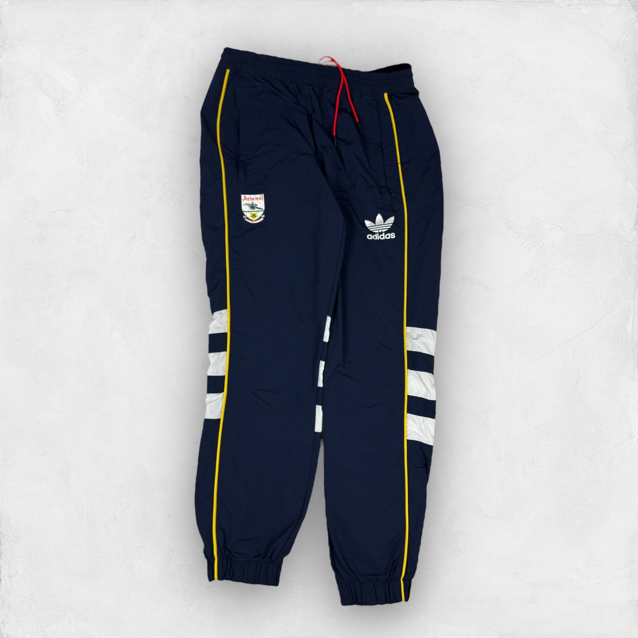 Adidas Adidas Men Collegiate Navy Arsenal F.C. Trefoil Track Pant S Size US 30 / EU 46 - 1 Thumbnail