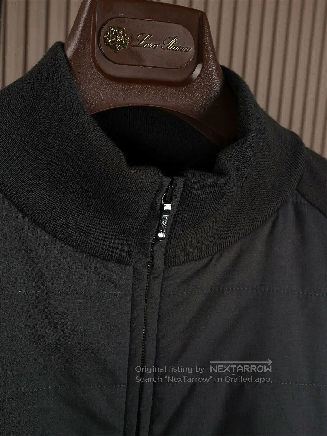 Loro Piana Loro Piana Men's Jacket in Black and Gray. Size US L / EU 52-54 / 3 - 4 Thumbnail