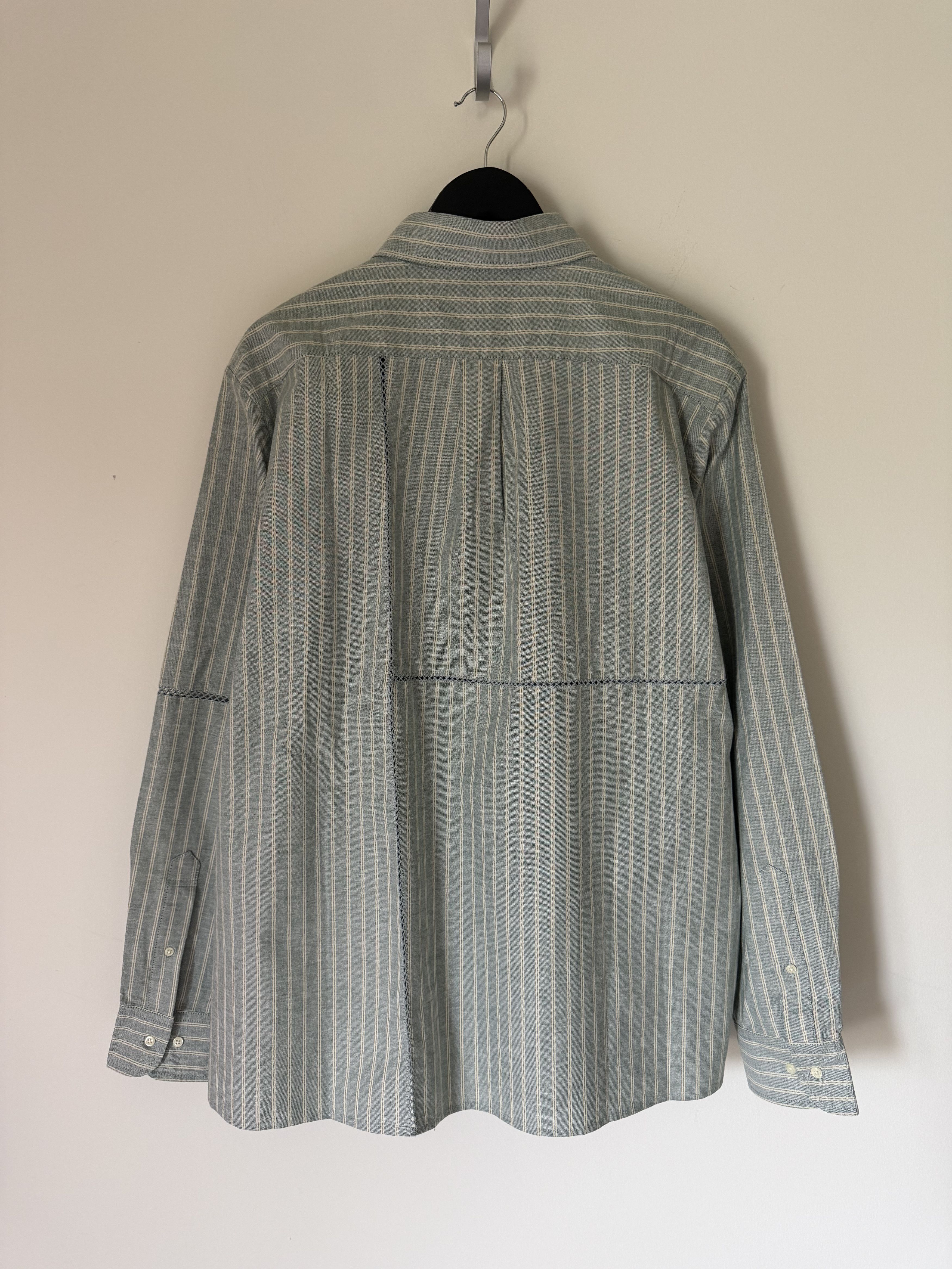 Brain Dead Brain Dead Brooks Brothers Patchwork Oxford Button Up Green Size US XXL / EU 58 / 5 - 5 Thumbnail