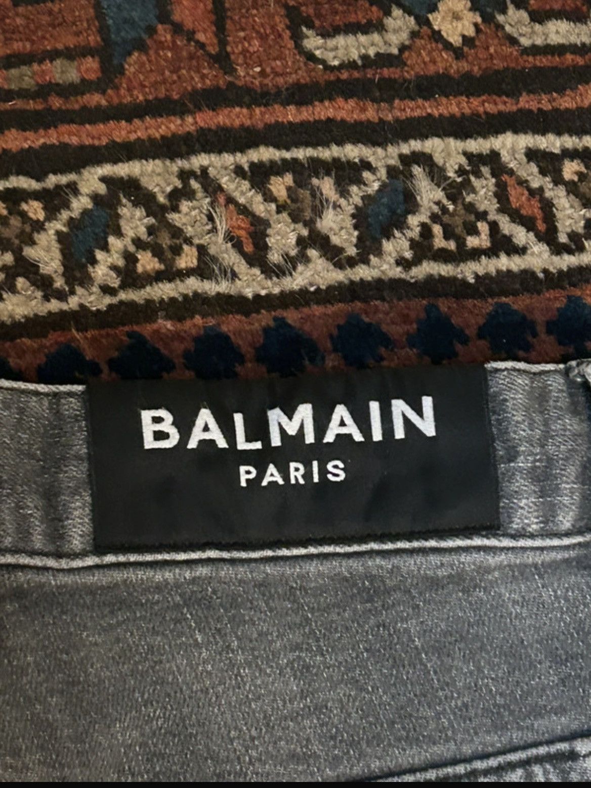 Balmain Balmain Biker jeans Size US 29 - 8 Thumbnail