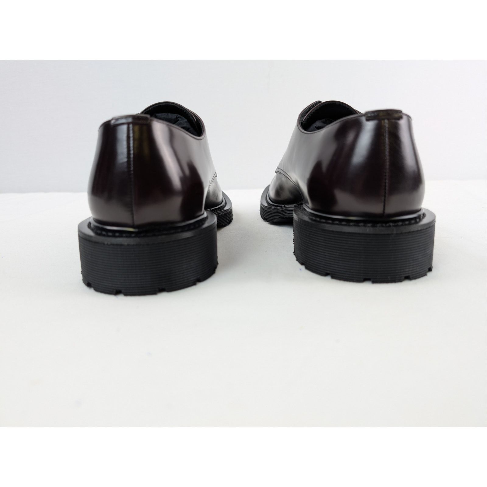 Saint Laurent Paris o1rshd1 Army 20 Derby Boots in Dark Wine (Burgundy) Size US 9 / EU 42 - 10 Thumbnail