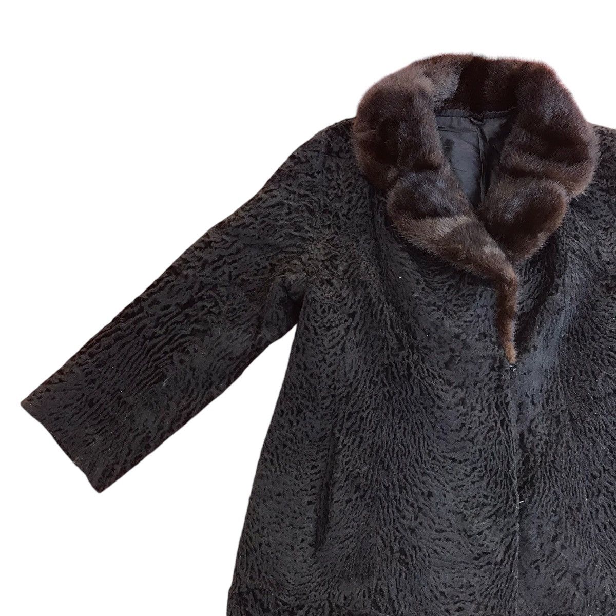 14th Addiction × If Six Was Nine RARE FUR JACKET WINTER FASHION Size M / US 6-8 / IT 42-44 - 6 Thumbnail