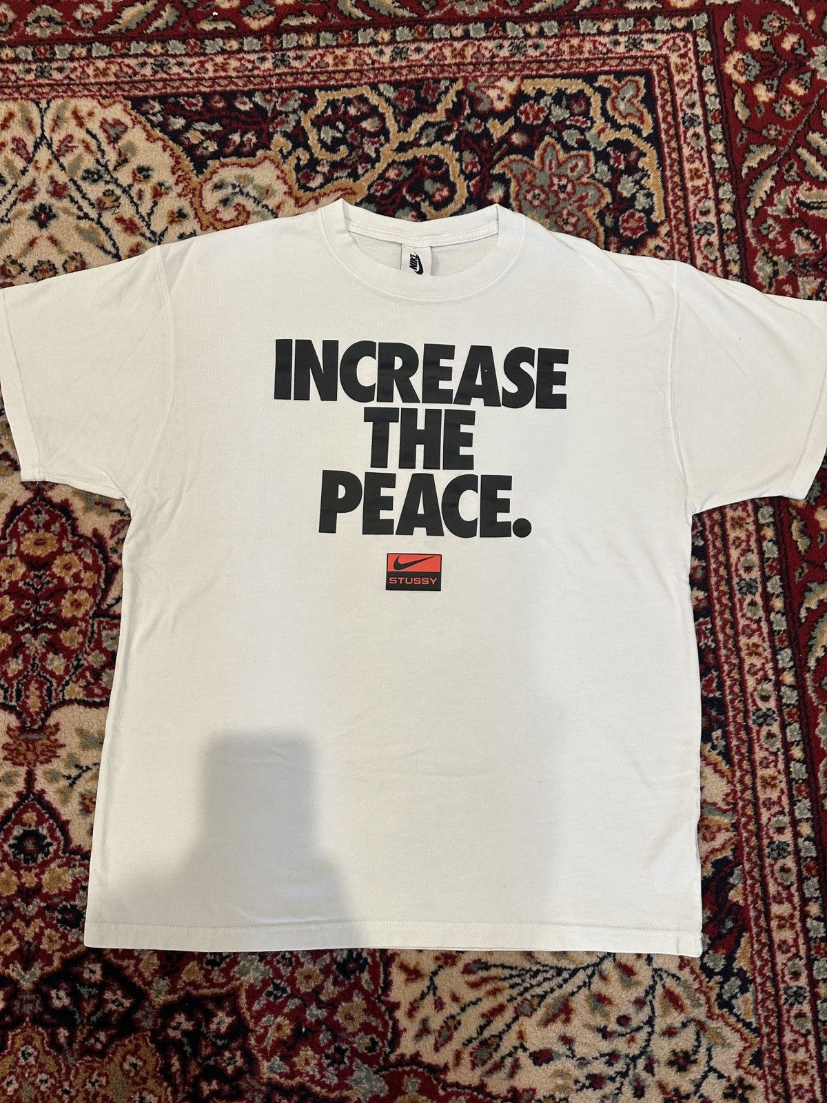 Stussy Vintage Stussy Increase The Peace T Shirt Medium | Grailed