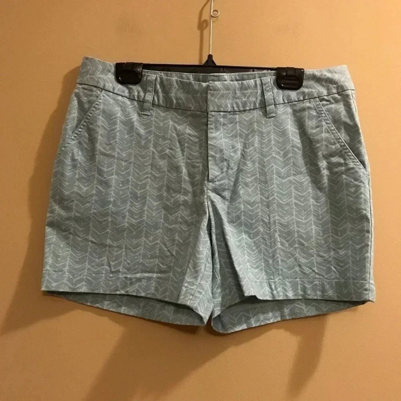 Le TIGRE Le Tigre Shorts Womens Blue Pattern Size 12 Size 34" / US 12 / IT 48 - 1 Thumbnail