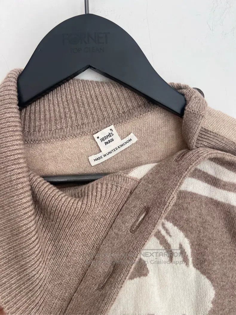 Hermes Hermes Pig nose 100% cashmere crewneck Size XS / US 0-2 / IT 36-38 - 5 Thumbnail