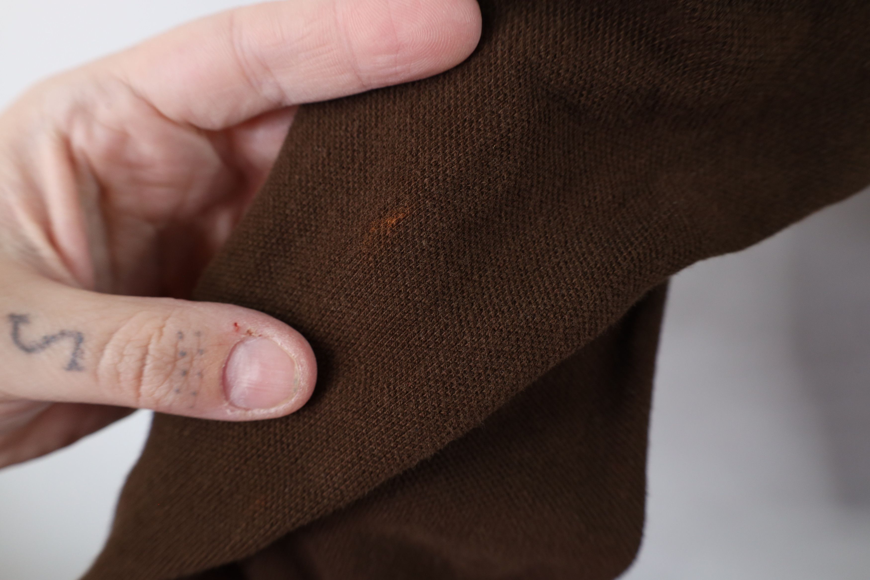 Vintage Vintage 90s Streetwear Long Sleeve Rugby Polo Shirt Brown Size US XL / EU 56 / 4 - 6 Thumbnail