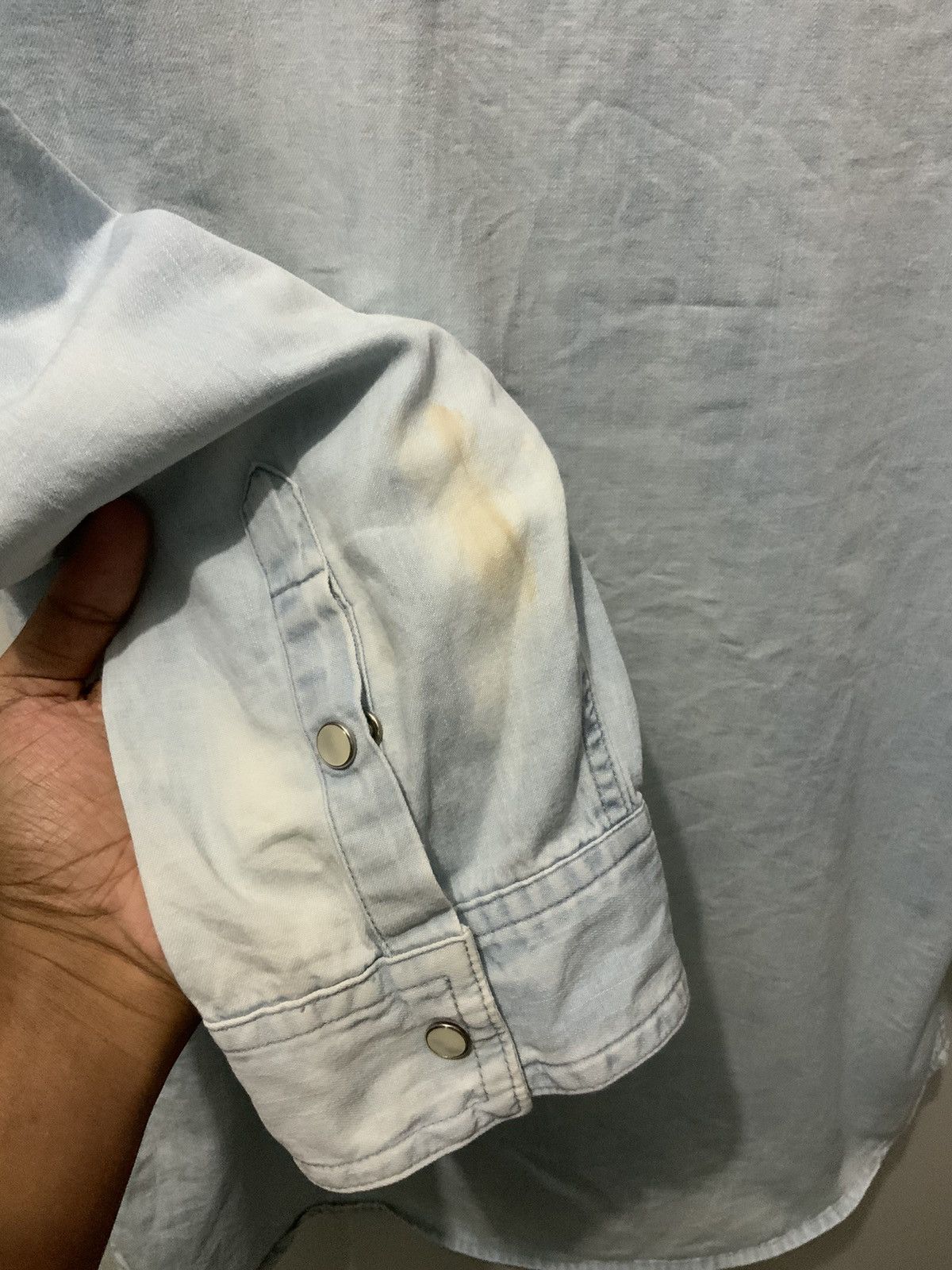 Japanese Brand TK Mix Piece Sashiko Fade Denim Size US L / EU 52-54 / 3 - 11 Thumbnail